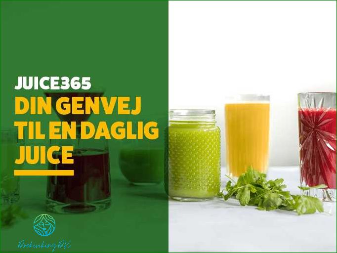 Blæst juice - Få en sund og velsmagende start på dagen