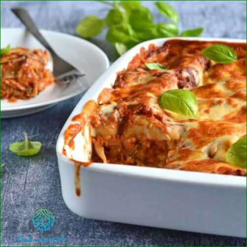 Vegetarisk lasagne Opskrift - Lækker og sund vegetarisk lasagne